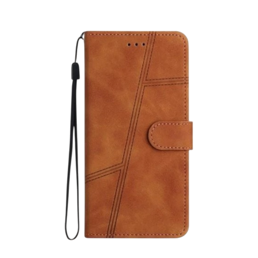 Preklopna torbica "Yiscase" Samsung Galaxy A34 – Rjava
