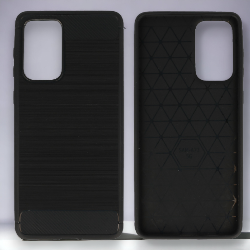 Silikonski ovitek "carbon lite" za Samsung Galaxy A32 4G - Črna – Infostyle