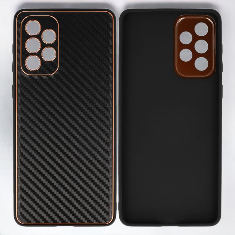 Ovitek "Leather Carbon" za Samsung Galaxy A73 5G – Tel Protect