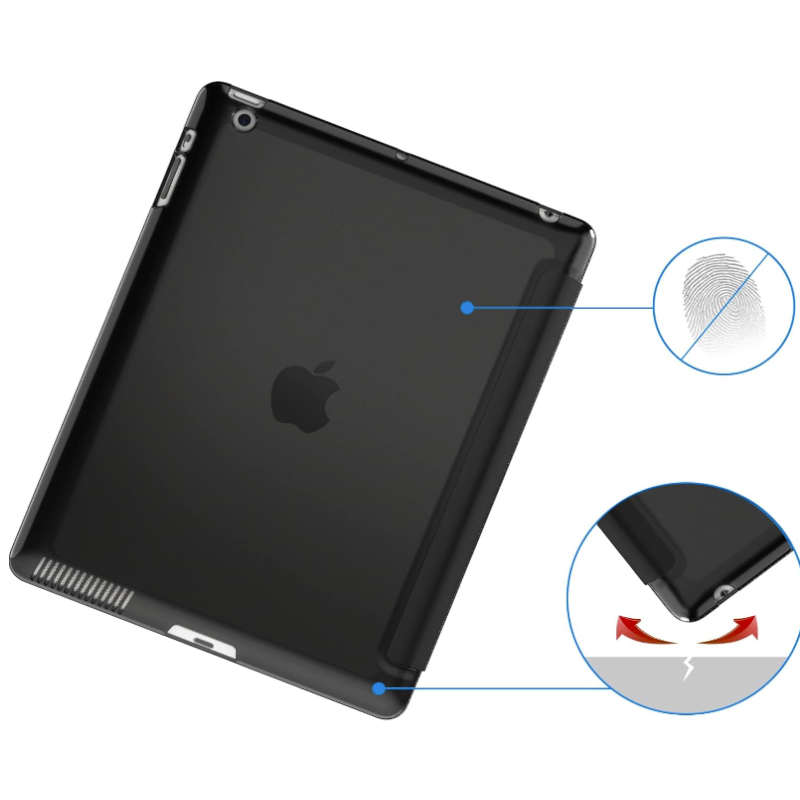 Preklopna torbica "Translucent" za tablični računalnik Apple iPad 2/3/4
