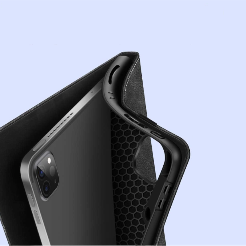 Preklopna torbica za tablični računalnik Apple iPad Pro 12.9 6th-3rd gen. (2022, 2021, 2020, 2018) z držalom za pisalo –