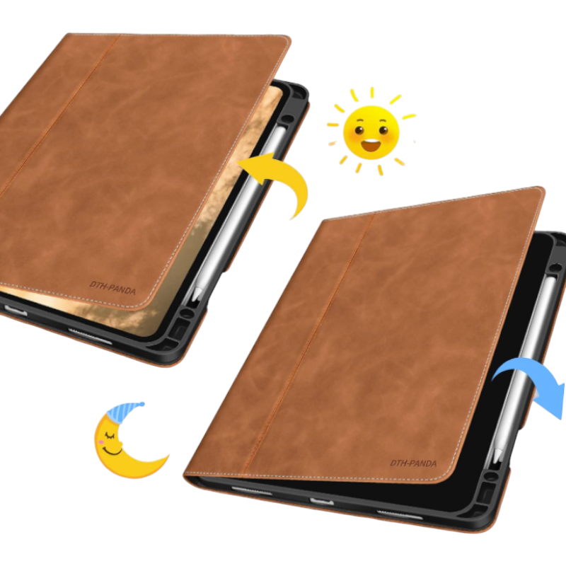Preklopna torbica za tablični računalnik Apple iPad Pro 12.9 6th-3rd gen. (2022, 2021, 2020, 2018) z držalom za pisalo –