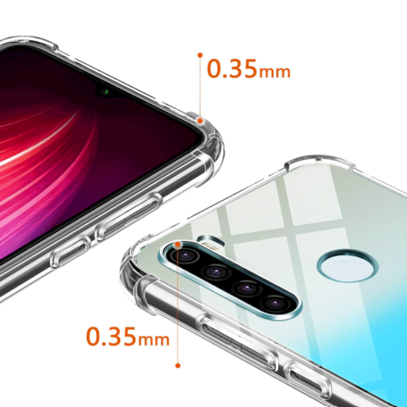 Silikonski ovitek "Shockproof" za Xiaomi Redmi Note 8 2021/2019 – Infostyle