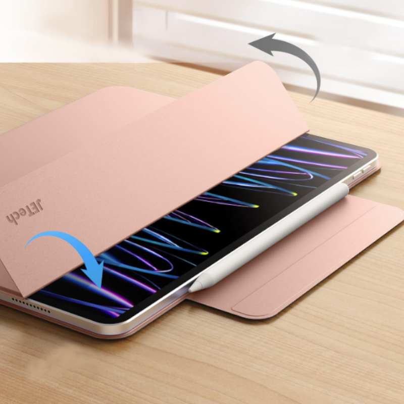 Preklopna torbica za tablični računalnik Apple iPad Pro 12.9 6th-3rd gen. (2022, 2021, 2020, 2018) – JETech