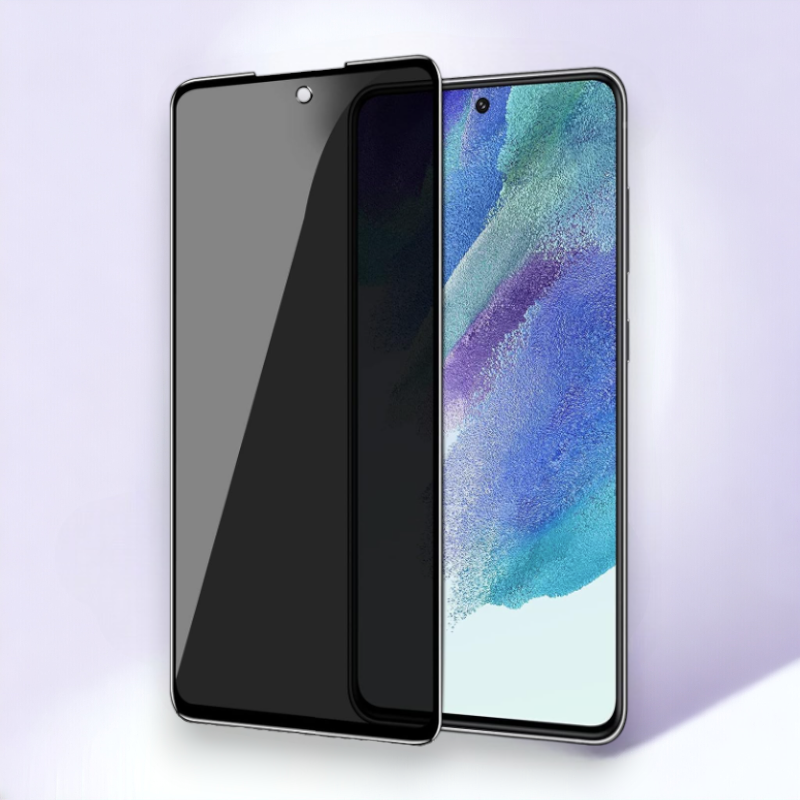 Zatemnjeno kaljeno zaščitno steklo za zaslon za Samsung Galaxy S21 Fe – Infostyle