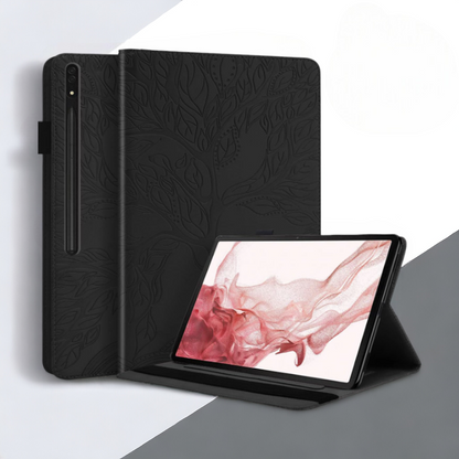 Preklopna torbica "Leaves" za tablični računalnik Samsung Galaxy Tab S8 Plus 2022/S7 Fe 2021/S7 plus 2020 12.4" – Infost