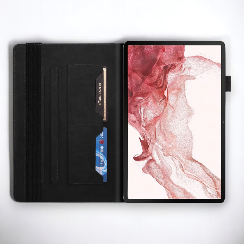 Preklopna torbica "Leaves" za tablični računalnik Samsung Galaxy Tab S8 Plus 2022/S7 Fe 2021/S7 plus 2020 12.4" – Infost