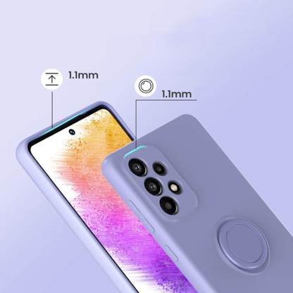 Silikonski ovitek "Foluu Liquid Ring" za Samsung Galaxy A73 5G
