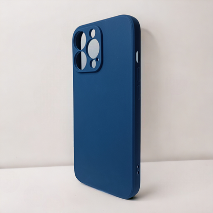 Silikonski ovitek "Lens" za iPhone 13 Pro – Infostyle – Črna / TPU silikon