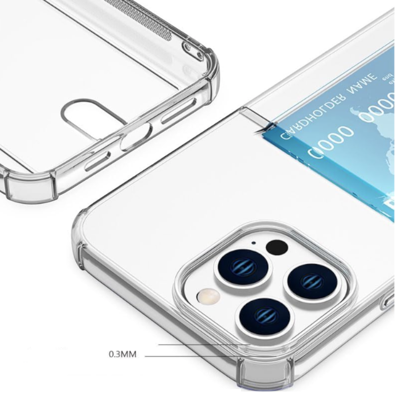 Silikonski ovitek "Card Slot" za iPhone 13 mini – Infostyle