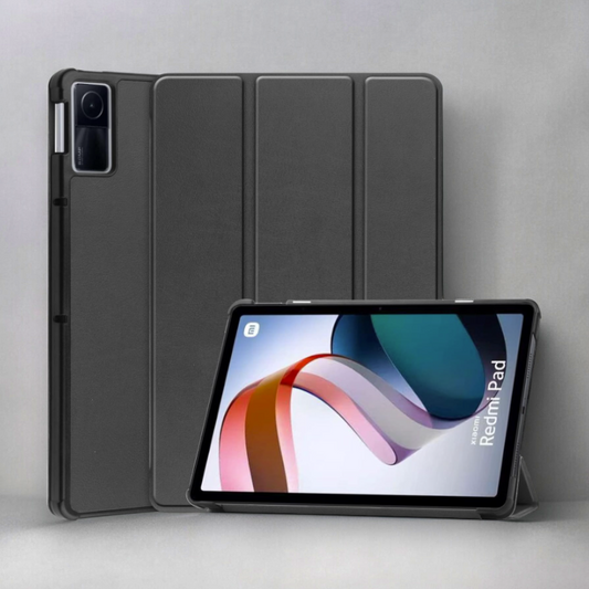 Preklopna torbica "Slim" za tablični računalnik Xiaomi Redmi Pad 10.61" 2022 – Infostyle – Črna / Umetno usnje + PC