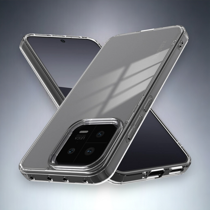 Silikonski ovitek "Crystal Shockproof" za Xiaomi 13 5G – Infostyle – Prozorna / PC + TPU silikon
