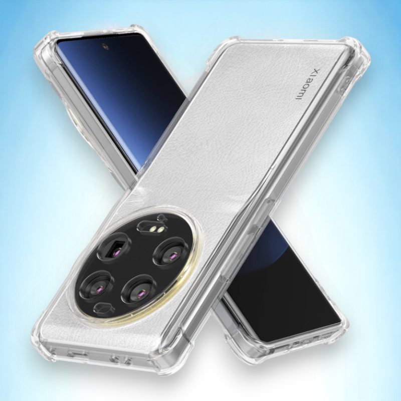 Silikonski ovitek "Foluu Reinforced" za Xiaomi 13 Ultra – Prozorna / TPU silikon