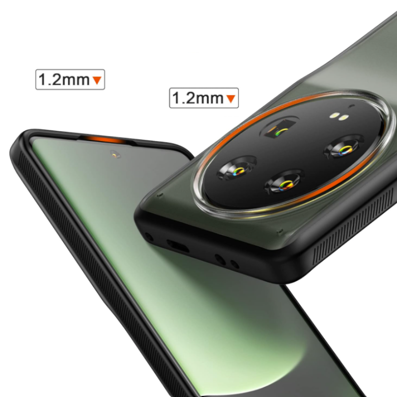 Ovitek "Bumper" za Xiaomi 13 Ultra – Infostyle – Črna / PC + TPU silikon