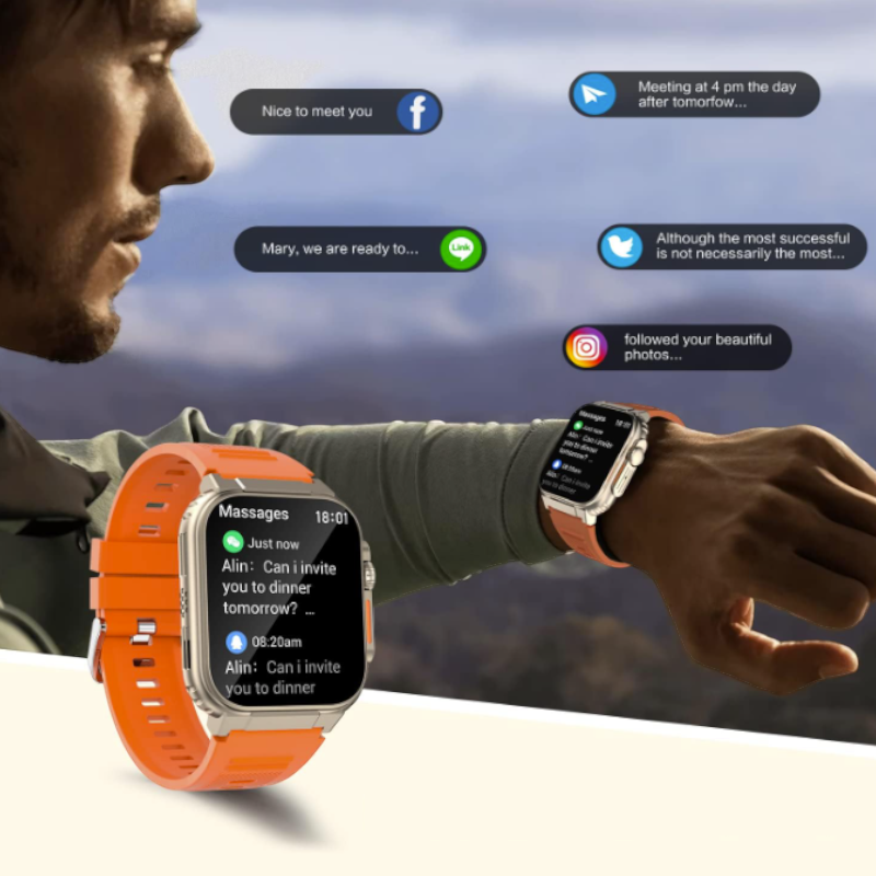 Pametna moška ura "Ultra" 2.0'' – Infostyle