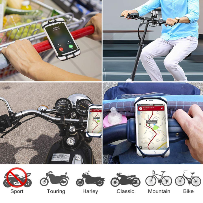Nosilec za telefon za kolo "360°" - (4.5" - 6") – Infostyle