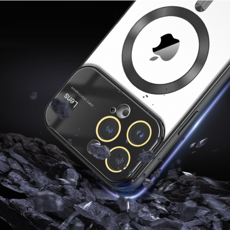 Silikonski ovitek "GUAGUA Clear MagSafe" za iPhone 14 Pro Max – Infostyle