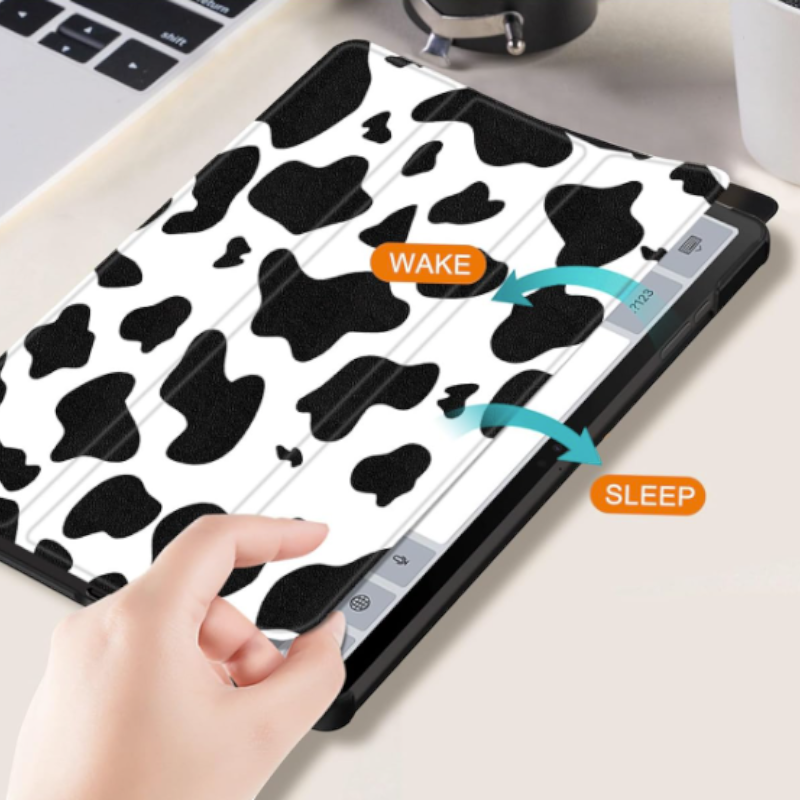 Preklopna torbica "Cow" za tablični računalnik Samsung Galaxy Tab S9 11" 2023 – Infostyle