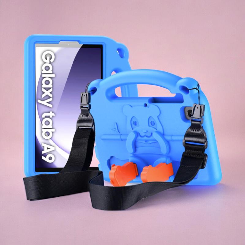 Otroški ovitek za tablični računalnik Samsung Galaxy TAB A9 8.7" 2023 – Infostyle – Temno modra / PC + EVA pena