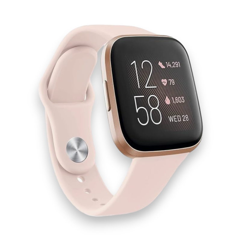 Silikonski pašček "Vancle" za Fitbit Versa 2/Versa/Versa Lite – Infostyle – Svetlo modra