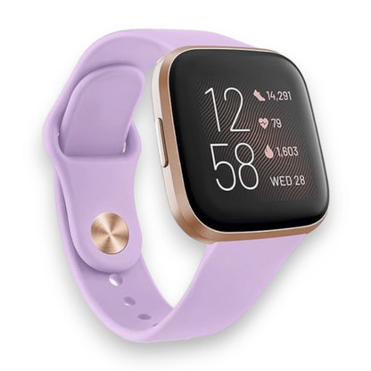 Silikonski pašček "Vancle" za Fitbit Versa 2/Versa/Versa Lite – Infostyle – Temno rdeča