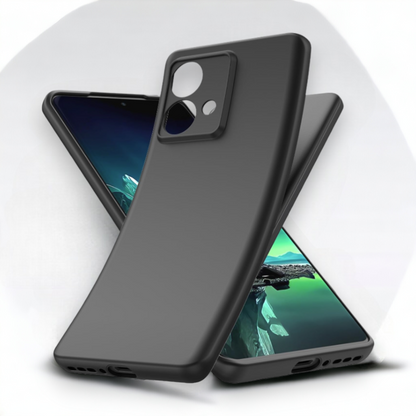 Silikonski ovitek "Soft" - Motorola Edge 40 Neo – Infostyle – Črna / Silikon