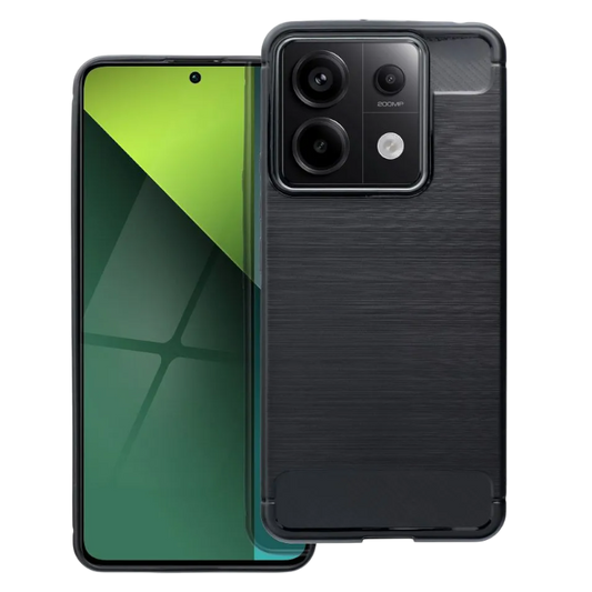 Ovitek za telefon Xiaomi Redmi Note 13 Pro 5G - črna – Infostyle – Črna / PC + TPU silikon