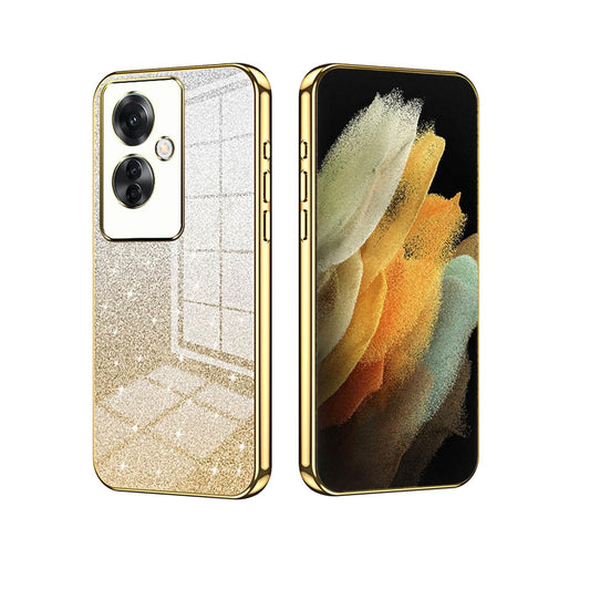 YUECXIN ovitek Oppo Reno11 F 5G zlata