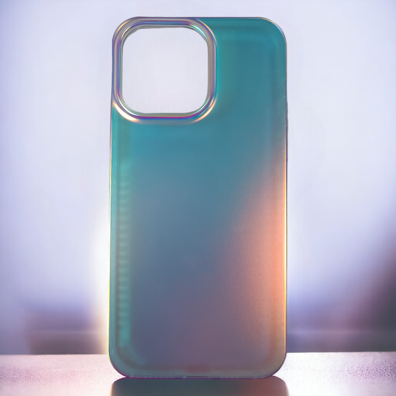 Silikonski ovitek "Holographic" za iPhone 14 Pro Max – Infostyle – Stil 2 / TPU silikon