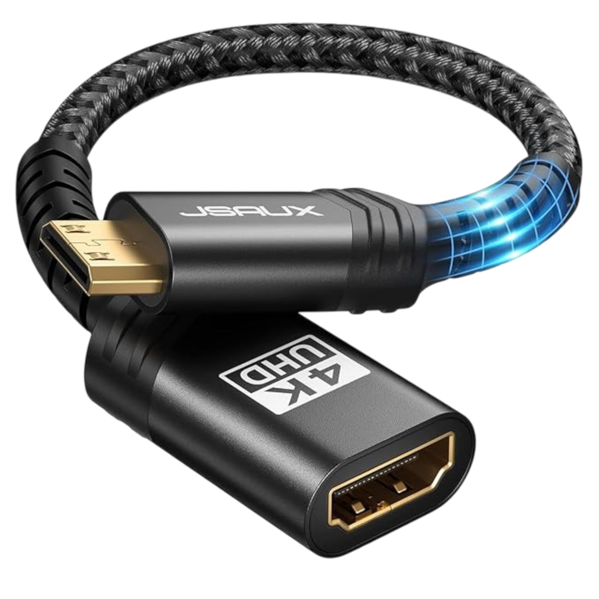 Adapter Mini HDMI na HDMI, črna – JSAUX