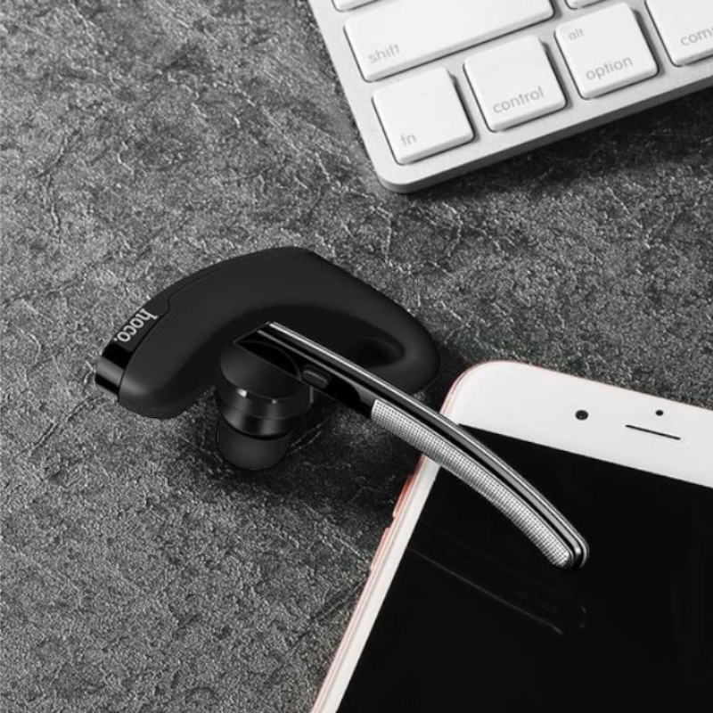 Brezžična bluetooth slušalka "hoco REDE E15" – Črna