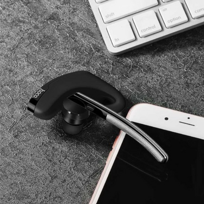 Brezžična bluetooth slušalka "hoco REDE E15" – Črna