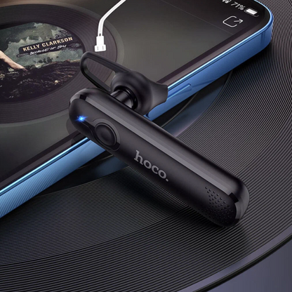 Brezžična bluetooth slušalka "hoco E63" – Črna