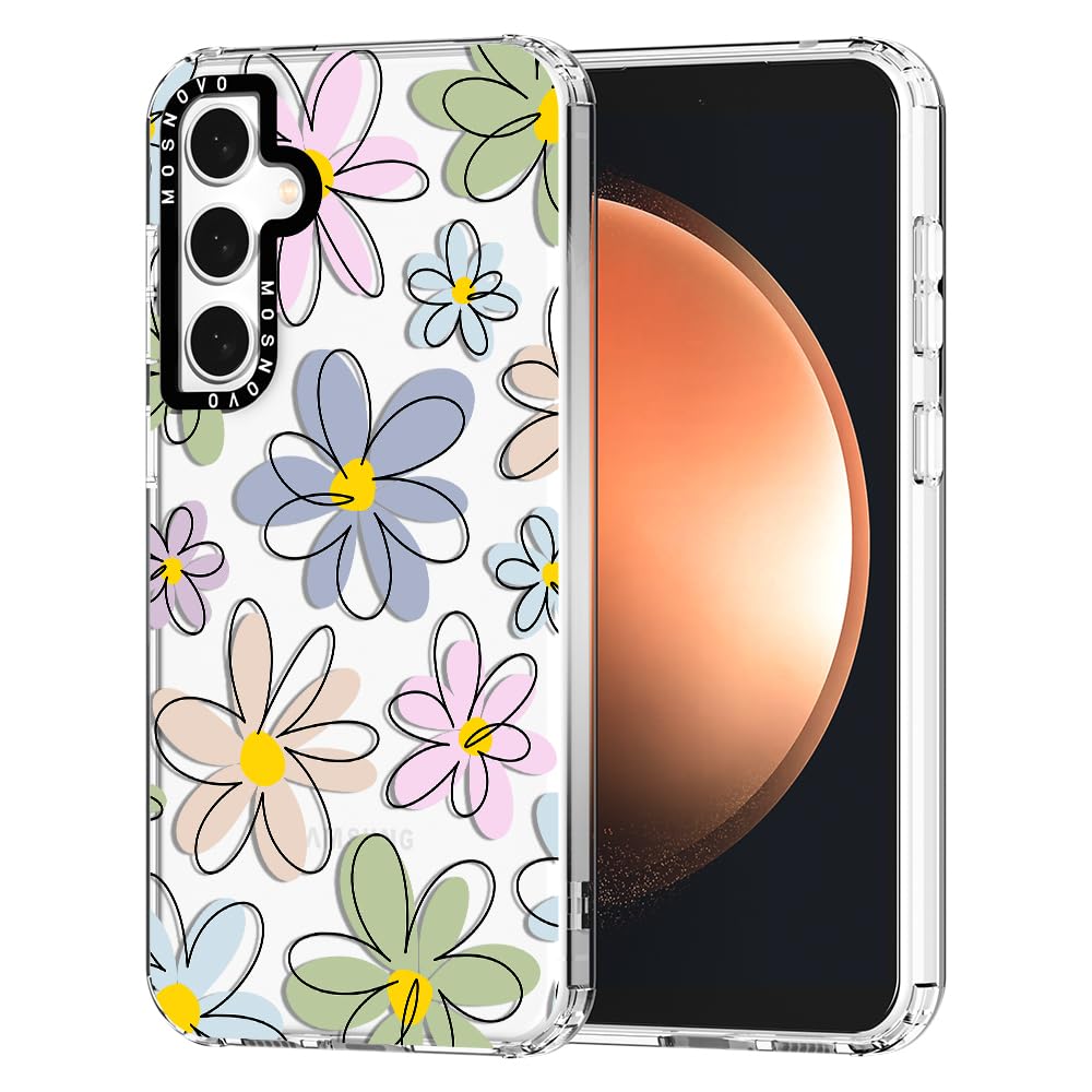 Ovitek Mosnovo za Samsung Galaxy S23 FE - Linear Blossoms: MOSNOVO ovitek Samsung Galaxy S23 FE Linear Blossoms