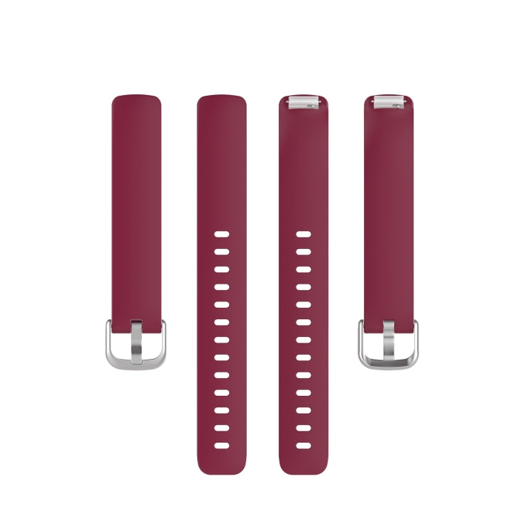 Silicone strap for Fitbit Inspire 2 - burgundy