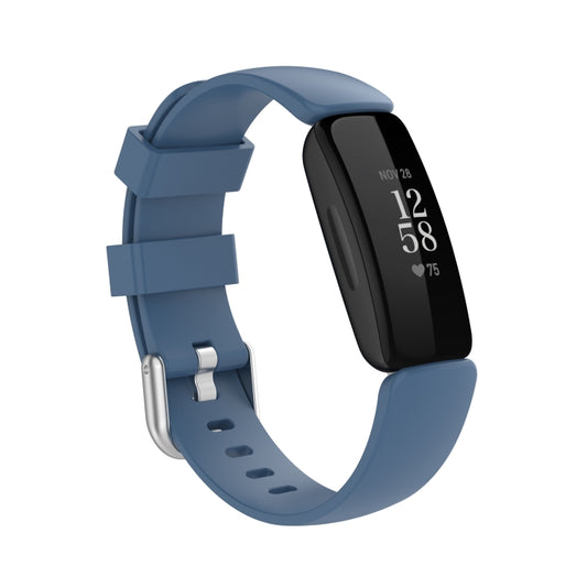 Silikonski remen za Fitbit Inspire 2 - sivo-plava