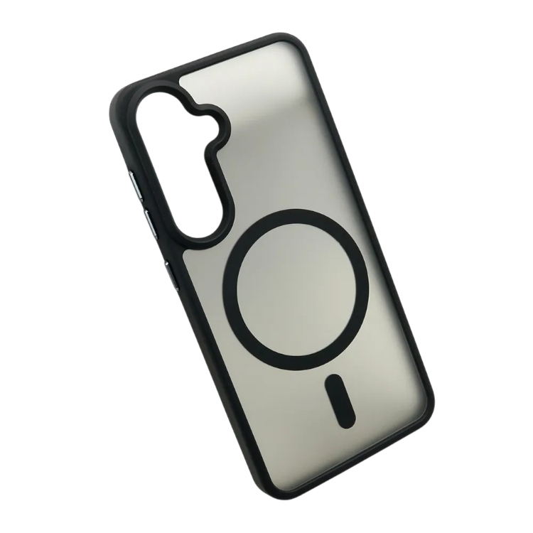 Ovitek "Translucent MagSafe" za Samsung Galaxy S24 Plus, črna – Infostyle