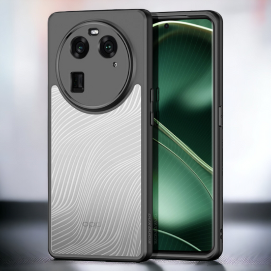 Ovitek "Aimo" za Oppo Find X6 – Dux Ducis – Črna / PC + TPU silikon
