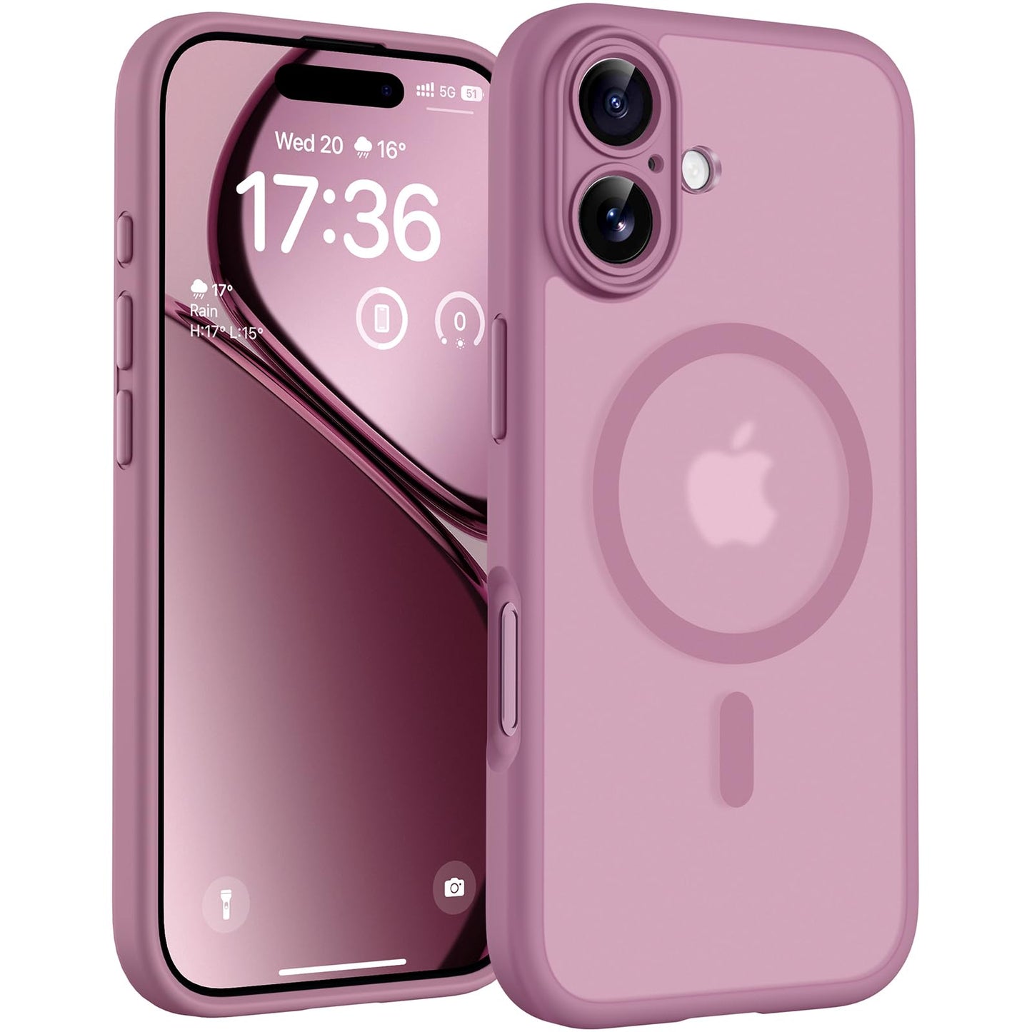 TOCOLMagSafeovitekza iPhone17 6,3"-lila