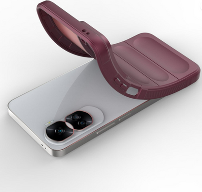 Silikonski ovitek "Valovi" za Honor 90 Lite – Techsuit – Svetlo modra / TPU silikon