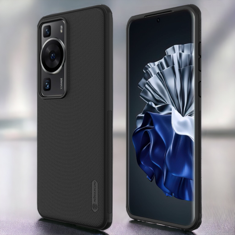 Ovitek "Nillkin Super Frosted" za Huawei P60 – Črna / PC