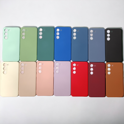 Silikonski ovitek "Candy" za Samsung Galaxy S22 Ultra – Infostyle – Rdeča / TPU silikon