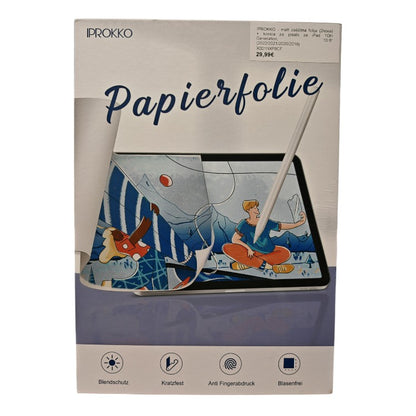 Matt zaščitna folija (2 kosa)+konica za pisalo za iPad Pro 11 (2022, 2021, 2020, 2018), iPad Air 5 (2022), iPad Air 4 Ge