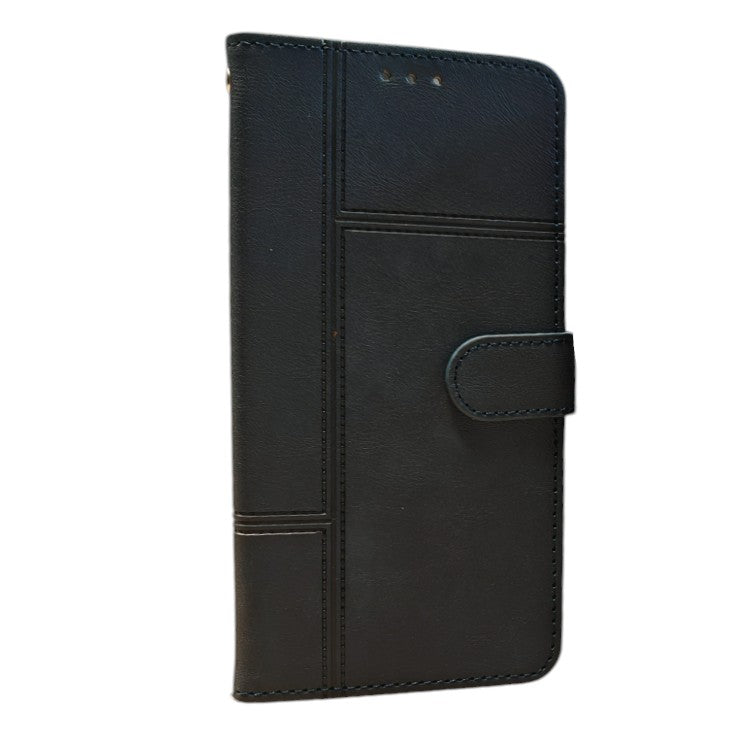 Preklopna torbicaza Samsung Galaxy S24 Ultra – Infostyle – Modra / Ekološko usnje + TPU silikon