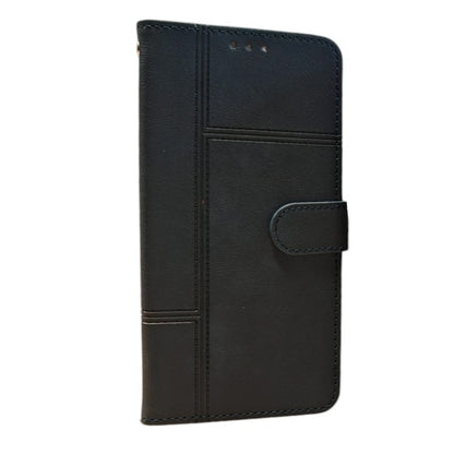 Preklopna torbicaza Samsung Galaxy S24 Ultra – Infostyle – Modra / Ekološko usnje + TPU silikon