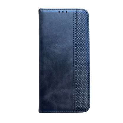 Preklopna torbica "Sheild" za Xiaomi Redmi Note 11 – Infostyle – Modra / Ekološko usnje + TPU silikon