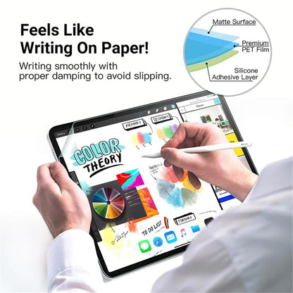 Renwox Paper Texture zaščitna folija za Samsung Galaxy Tab S9+/S8+ 12,4" – mat hidrogel, 2 kosa