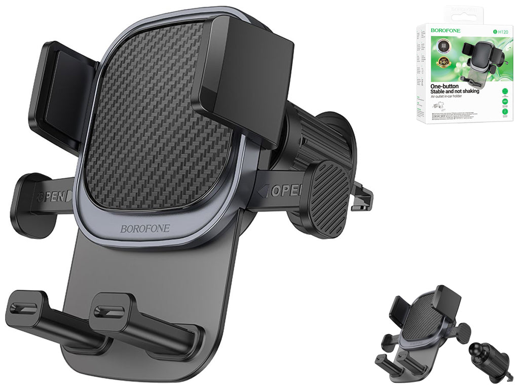 Borofone BH120 – univerzalni avtomobilski nosilec za telefone 4,7–7"
