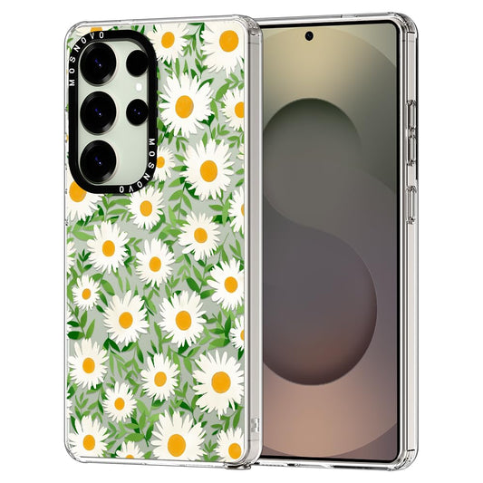 Ovitek MOSNOVO za Samsung Galaxy S25 Ultra- Daisies: MOSNOVO ovitek Samsung Galaxy S25 Ultra Daisies