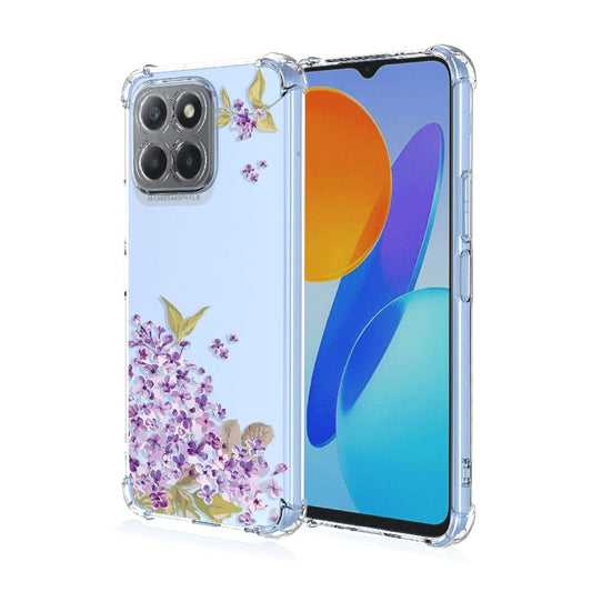 SEAHAI ovitek za Honor X6 / X8 5G / 70 Lite – TPU prozoren, češnjev cvet